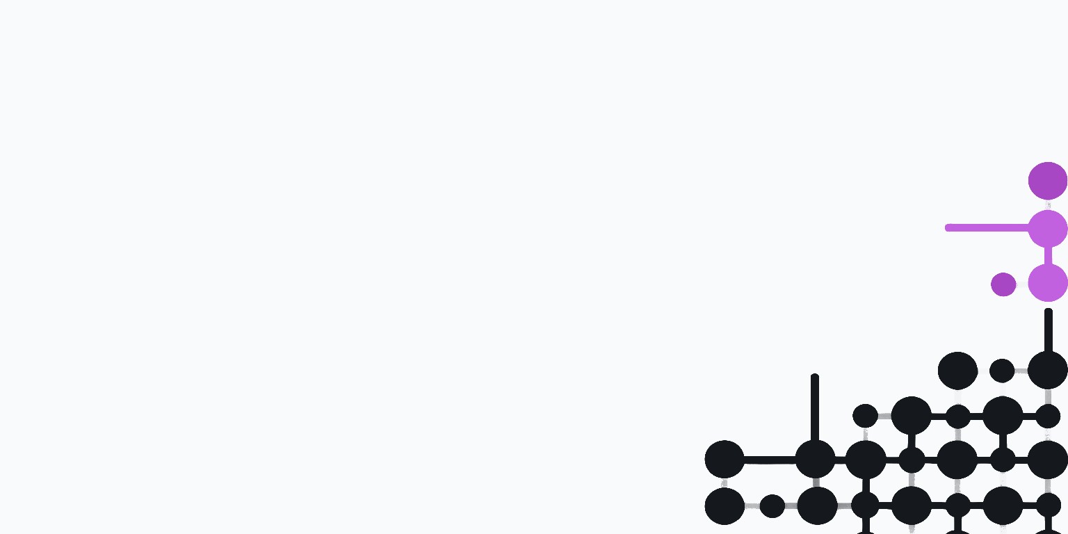 Achtergrond met verbonden punten, variant 3